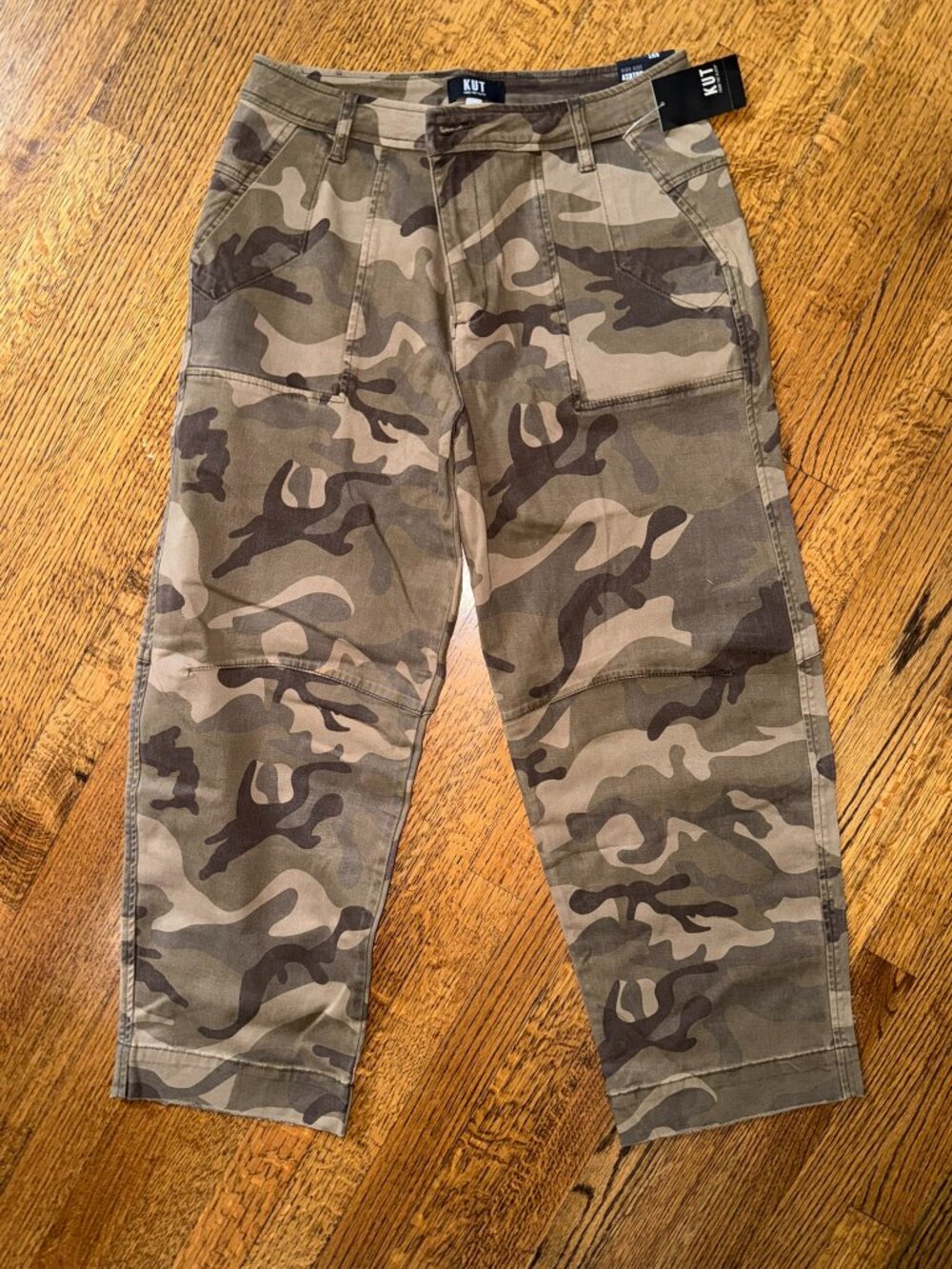 NWT KUT from the Kloth Ashton High Rise Camo Pants